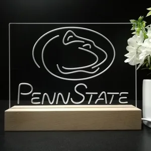 Penn State Nittany Lions Logo 1 LED Desk Light