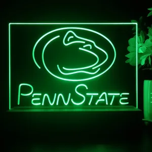 Penn State Nittany Lions Logo 1 LED Desk Light