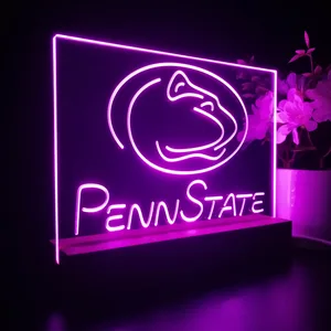 Penn State Nittany Lions Logo 1 LED Desk Light