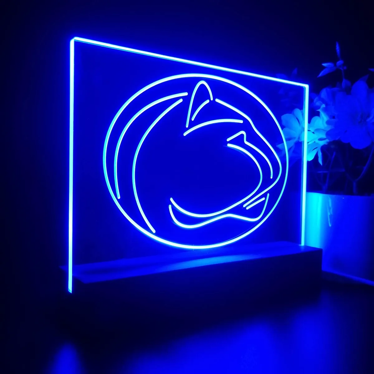 Penn State Nittany Lions Plain Logo LED Desk Light