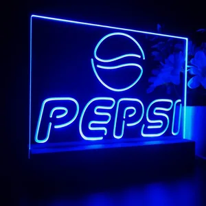 Pepsi Logo 1 LED Desk Light