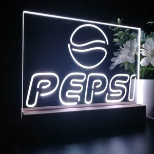 Pepsi Logo 1 LED Desk Light