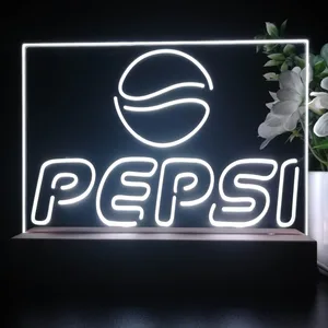 Pepsi Logo 1 LED Desk Light