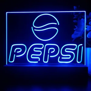 Pepsi Logo 1 LED Desk Light