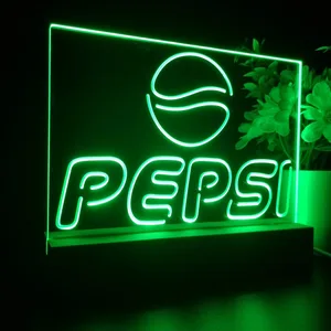 Pepsi Logo 1 LED Desk Light