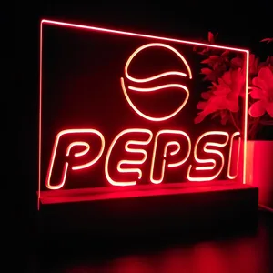 Pepsi Logo 1 LED Desk Light