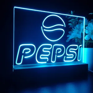Pepsi Logo 1 LED Desk Light
