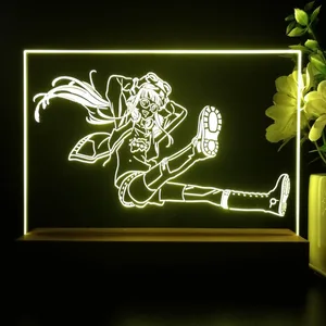 Persona 5 Girl Logo LED Desk Light