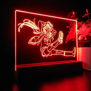 Persona 5 Girl Logo LED Desk Light