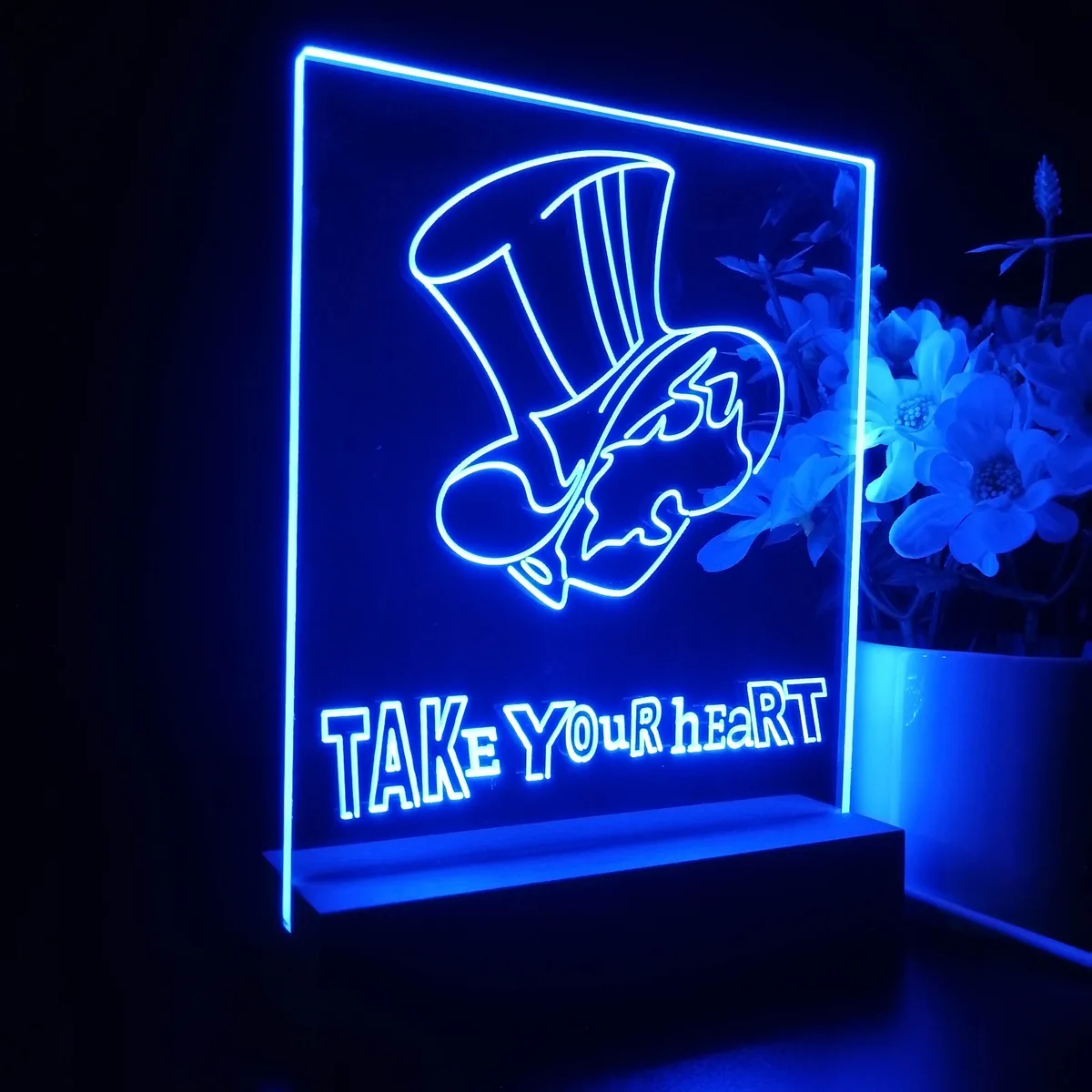 Persona 5 Take Your Heart LED Desk Light
