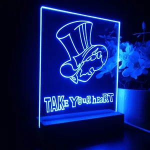 Persona 5 Take Your Heart LED Desk Light