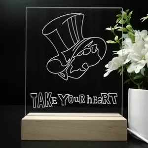 Persona 5 Take Your Heart LED Desk Light