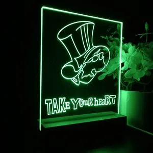 Persona 5 Take Your Heart LED Desk Light