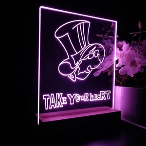 Persona 5 Take Your Heart LED Desk Light