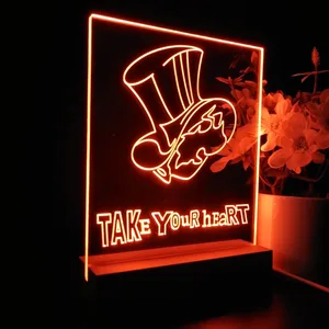 Persona 5 Take Your Heart LED Desk Light