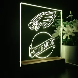 Philadelphia Eagles Blue Moon LED Desk Light