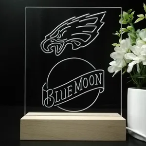Philadelphia Eagles Blue Moon LED Desk Light