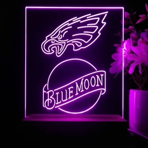 Philadelphia Eagles Blue Moon LED Desk Light