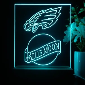 Philadelphia Eagles Blue Moon LED Desk Light