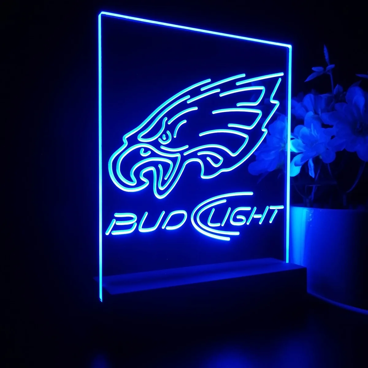 Philadelphia Eagles Bud Light LED Desk Light