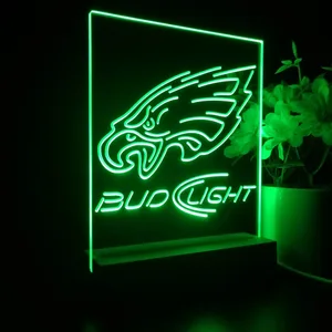 Philadelphia Eagles Bud Light LED Desk Light
