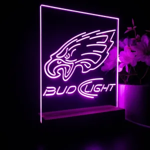 Philadelphia Eagles Bud Light LED Desk Light