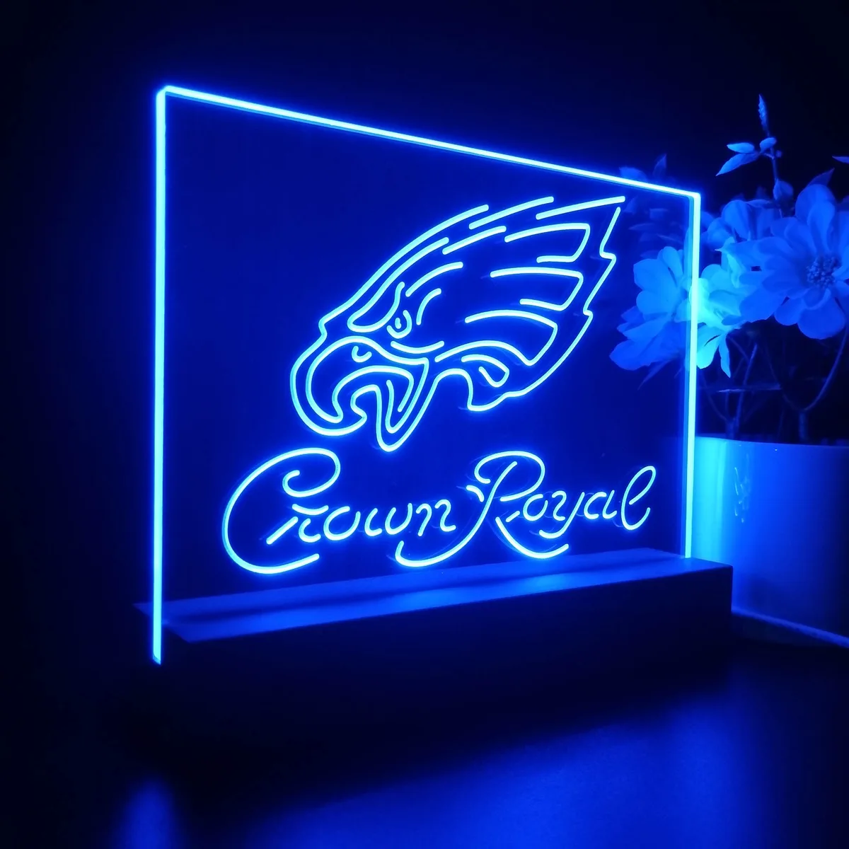 Philadelphia Eagles Crown Royal LED Desk Light
