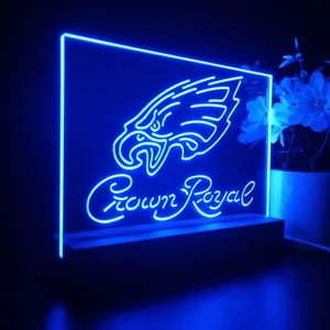 Philadelphia Eagles Crown Royal LED Desk Light
