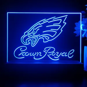 Philadelphia Eagles Crown Royal LED Desk Light