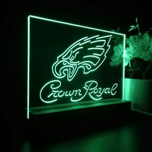 Philadelphia Eagles Crown Royal LED Desk Light