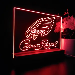 Philadelphia Eagles Crown Royal LED Desk Light
