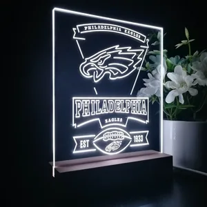 Philadelphia Eagles EST 1933 LED Desk Light