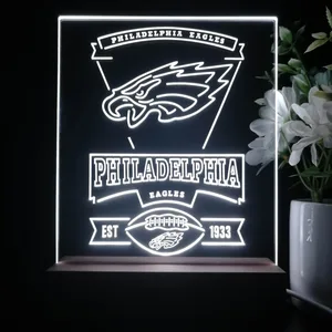 Philadelphia Eagles EST 1933 LED Desk Light