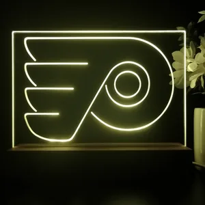 Philadelphia Flyers Logo 1 LED Desk Light