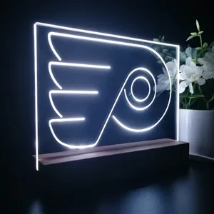 Philadelphia Flyers Logo 1 LED Desk Light