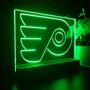 Philadelphia Flyers Logo 1 LED Desk Light