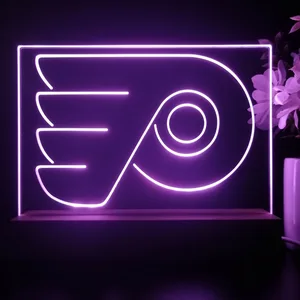 Philadelphia Flyers Logo 1 LED Desk Light