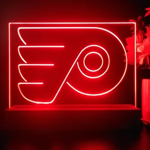 Philadelphia Flyers Logo 1 LED Desk Light