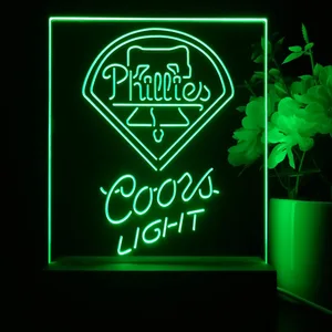 Philadelphia Phillies Coors Light LED Desk Light