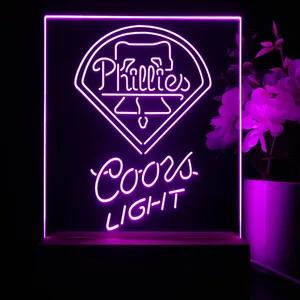 Philadelphia Phillies Coors Light LED Desk Light