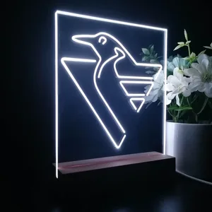 Pittsburgh Penguins Logo 1 LED Desk Light - Legacy Edition