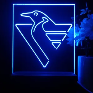 Pittsburgh Penguins Logo 1 LED Desk Light - Legacy Edition