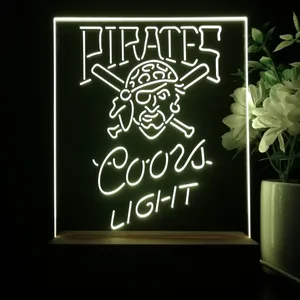 Pittsburgh Pirates Coors Light LED Desk Light - Legacy Edition