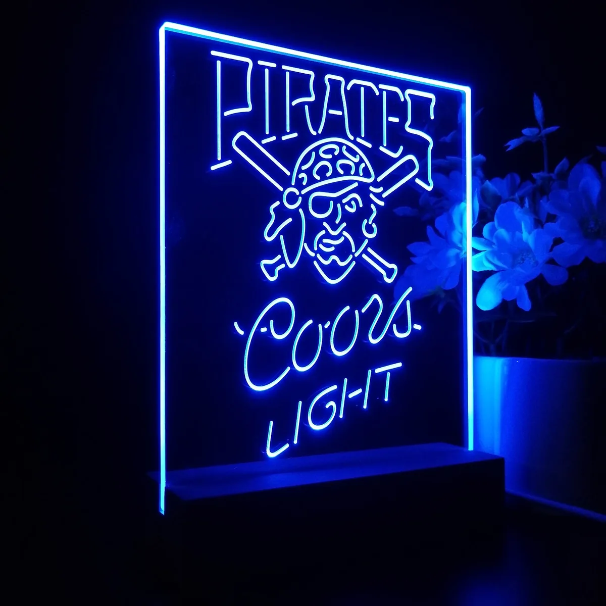 Pittsburgh Pirates Coors Light LED Desk Light - Legacy Edition