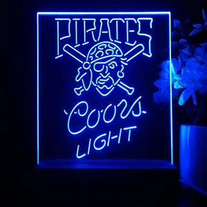 Pittsburgh Pirates Coors Light LED Desk Light - Legacy Edition