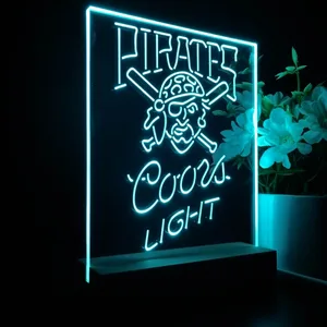 Pittsburgh Pirates Coors Light LED Desk Light - Legacy Edition