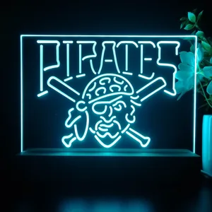 Pittsburgh Pirates Logo 1 LED Desk Light - Legacy Edition