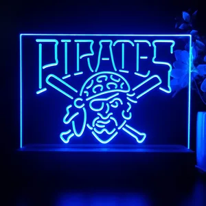 Pittsburgh Pirates Logo 1 LED Desk Light - Legacy Edition