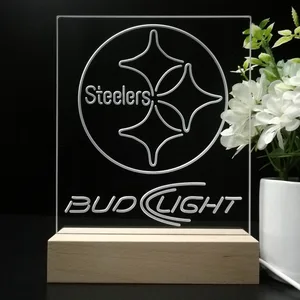Pittsburgh Steelers Bud Light LED Desk Light