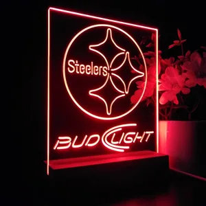 Pittsburgh Steelers Bud Light LED Desk Light